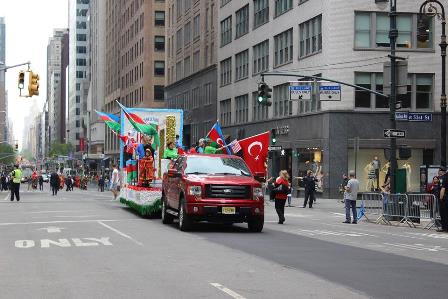 Nyu-Yorkda `Bakı 2015` yürüşü - FOTOLAR
